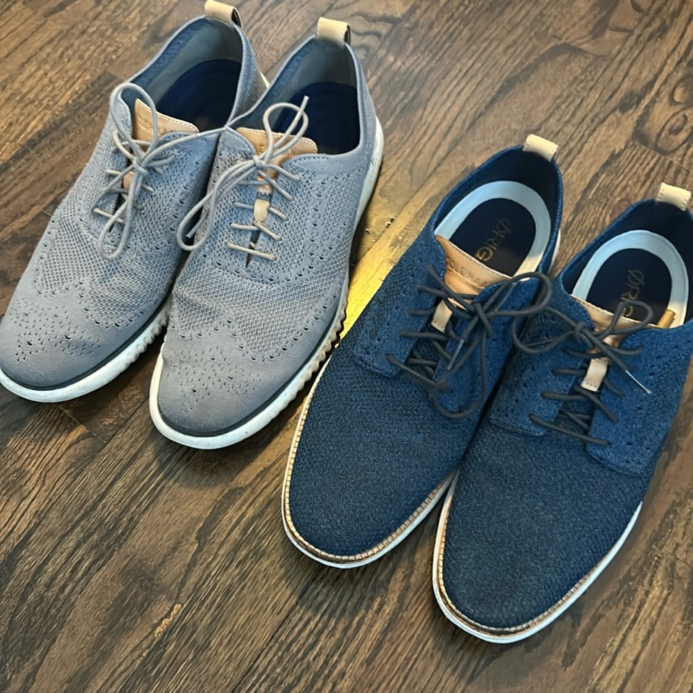Two pairs Cole haan zero grand
